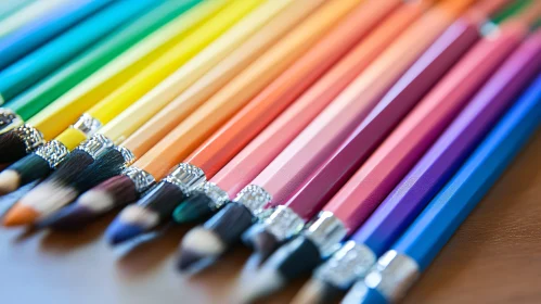 Spectrum of Colored Pencils Row