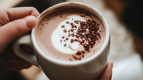 Warm Cup of Creamy Hot Chocolate