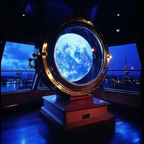 Blue Planet in a Nautical Frame