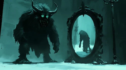 Monster in the Mirror: A chilling tale