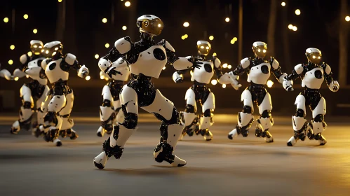 Android Dance Troupe: A Futuristic Performance