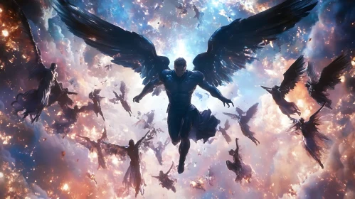 Winged Guardians in the Heavens