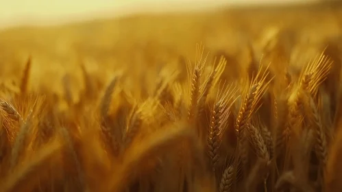 Sunlit Grain Field