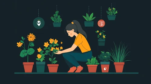 Indoor Garden Serenity