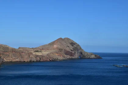 Scenic Madeiran Cliffs and Ocean View