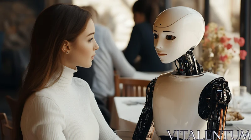 AI ART A Meeting Between Human and Robot