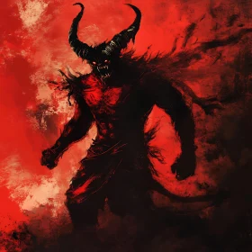 Crimson Demon: A Study in Darkness