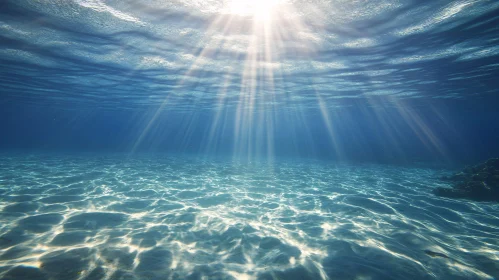 Sunlight Beneath the Ocean