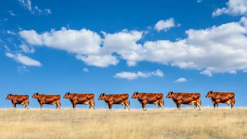 Cattle on Horizon