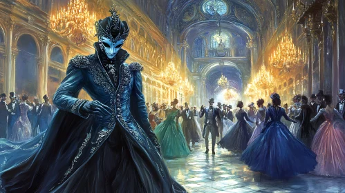 Masquerade Ball Painting