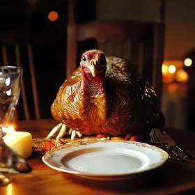 Roasted Turkey Dinner for Holiday Feast