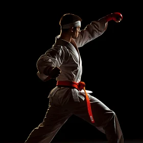 Martial Arts: Karate Punch