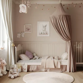 Pastel Hues in a Child's Bedroom