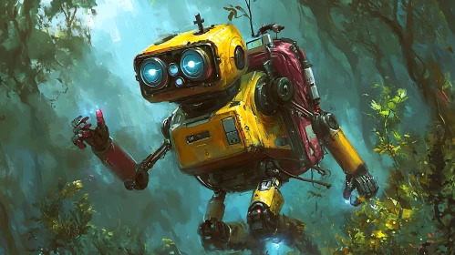 Robot in Forest
