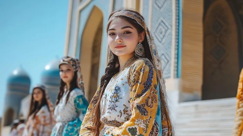 Woman in Traditional Dress: A Cultural Portrait