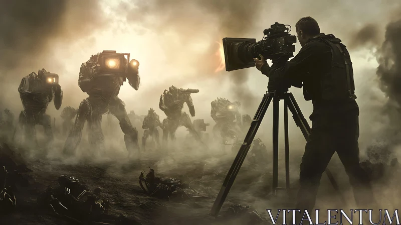 AI ART Post-Apocalyptic Film Crew