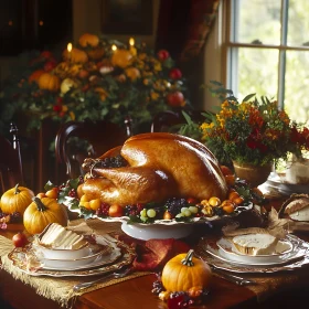 Autumn Harvest: A Thanksgiving Table