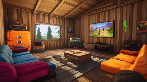 Rustic Cabin Interior Design