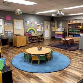 Colorful Kids Classroom Ambiance