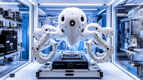 Robotic Octopus in Cleanroom Environment