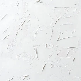 Minimalistic White Texture Art