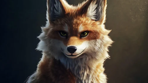 Captivating Fox Gaze