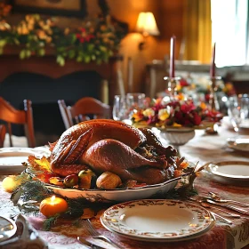 Roasted Turkey Thanksgiving Dinner
