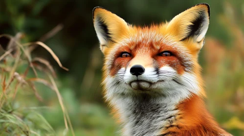 Red Fox Close-Up: A Wildlife Study
