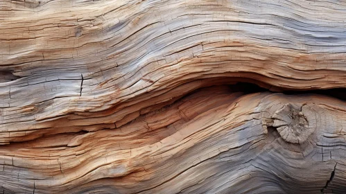 Old Tree Trunk: A Symphony of Nature's Patterns and Textures