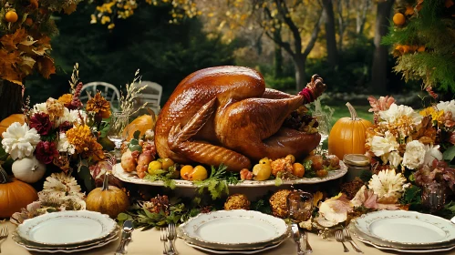 Autumnal Thanksgiving Dinner