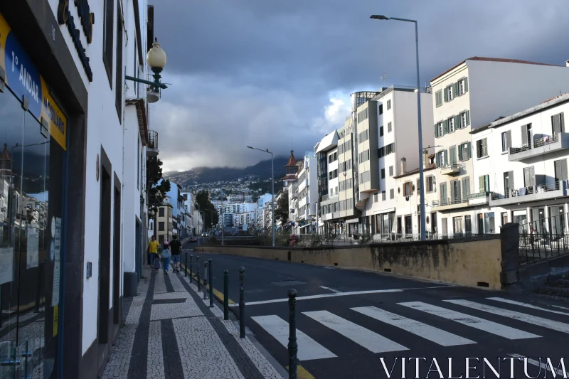 Street View in Madeira, Portugal Free Stock Photo