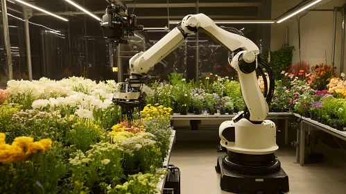 Automated Flower Cultivation