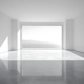 Modern Interior with Ocean View