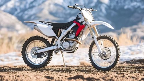 Off-Road Bike in Natural Setting