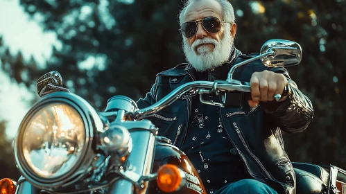 Vintage Biker: Freedom on Two Wheels