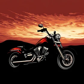 Bike at Sunset