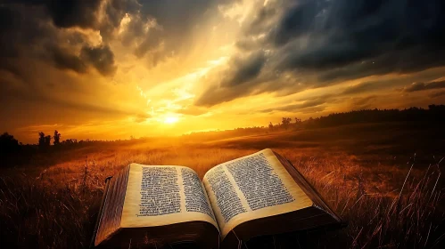 Open Book Golden Hour