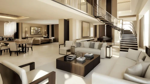 Modern Interior with Neutral Palette