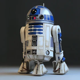 R2-D2: A Classic Sci-Fi Robot Portrait