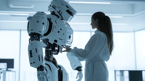 Woman and Robot: A Technological Dialogue
