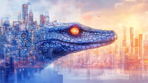 Urban Dragon: A Cityscape Dream
