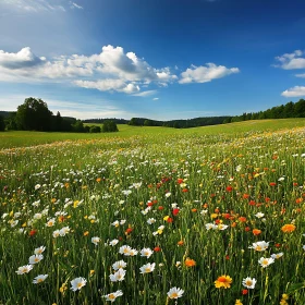 Wildflower Meadow in Summer