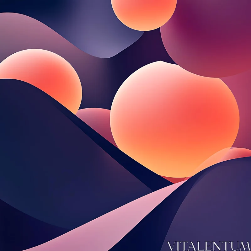 AI ART Abstract Sphere Art