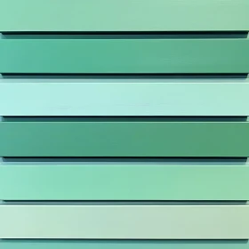 Abstract Green Panel Composition