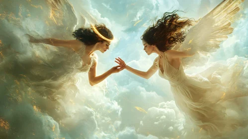 Angels in the Sky: Harmony and Light