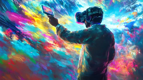 Virtual Reality Colorful World