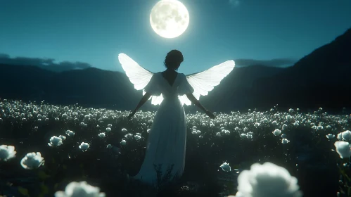 Moonlit Angel Serenity