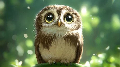 Cute Owl Illustration