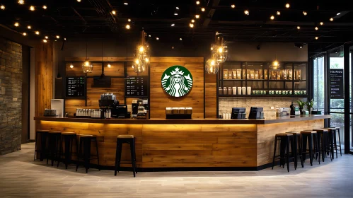 Warm and Cozy Coffee Shop Ambiance