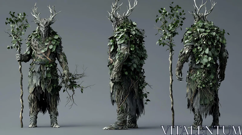 Mystical Forest Guardian Character Design